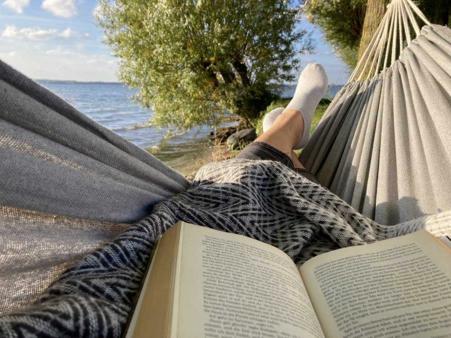 glücklich ist wer die Hängematte eingepackt hat..., © Janine Kissel glücklich ist wer die Hängematte eingepackt hat..., © Janine Kissel