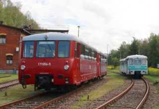 Historischer Triebwagen // © Maik Pester Historischer Triebwagen // © Maik Pester