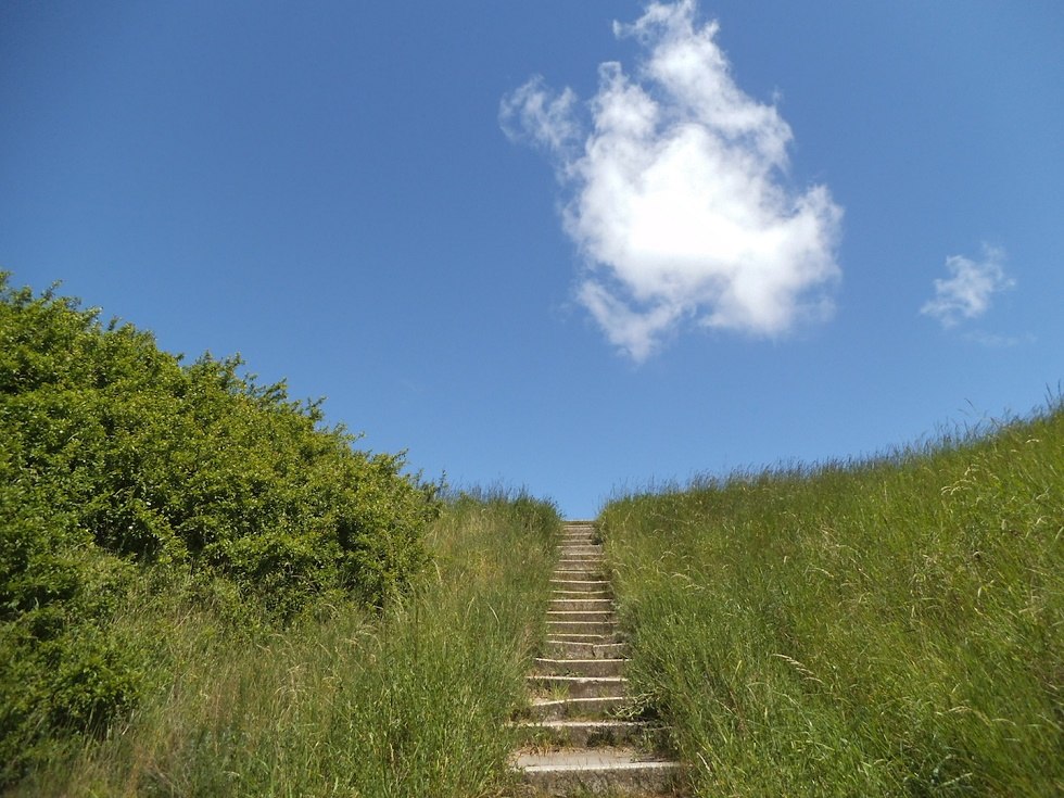 Tempelberg Bobbin - Der Aufstieg // &copy; Tourismuszentrale R&uuml;gen