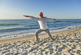 1,5 Stunden Achtsamkeit, Atmung und sanfte Yoga-Asanas. // &copy; Ralf Kr&auml;mer