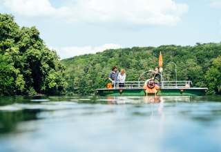 Fährstation und idealer Ausgangspunkt für Wasserwanderer // © Felix Gaensicke Fährstation und idealer Ausgangspunkt für Wasserwanderer // © Felix Gaensicke