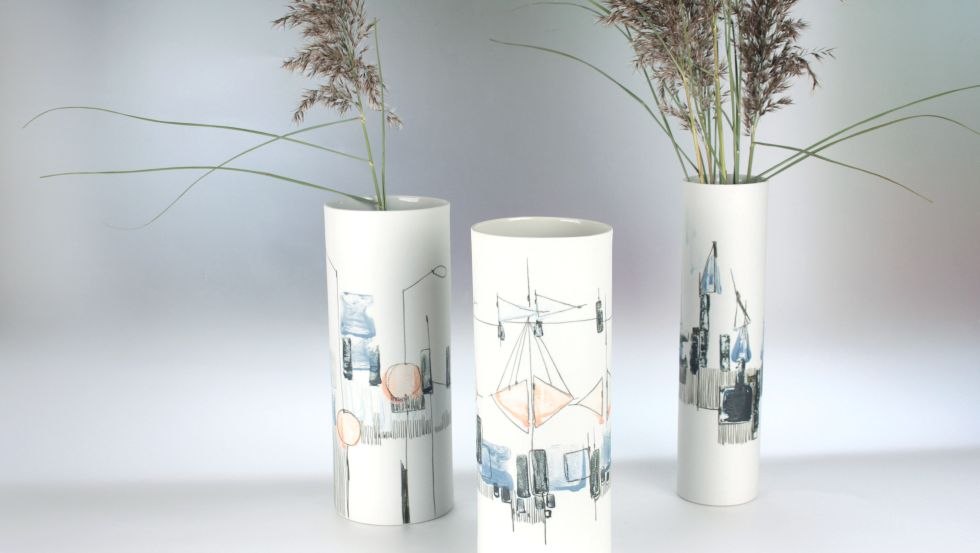 Porzellanvasen im Hafen, © Lisa Kaufmann
