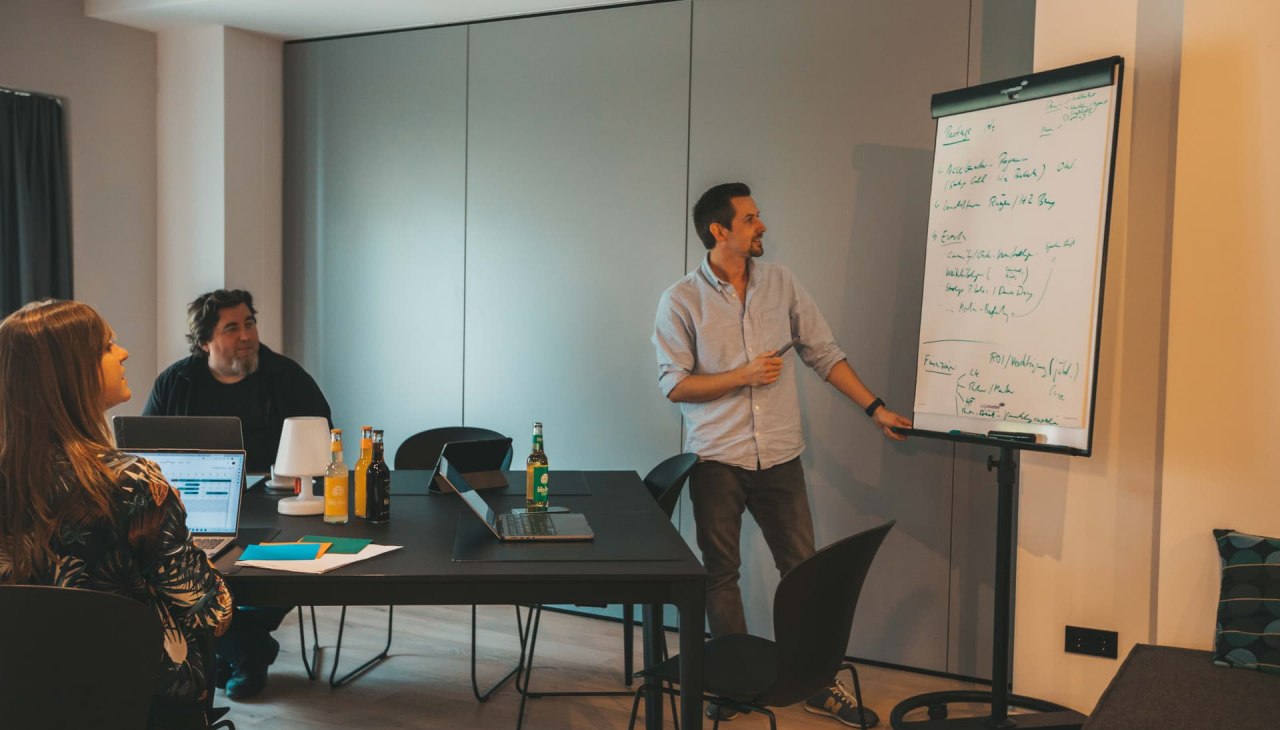 Kreative Brainstorming-Session., &copy; Michelle Dynio