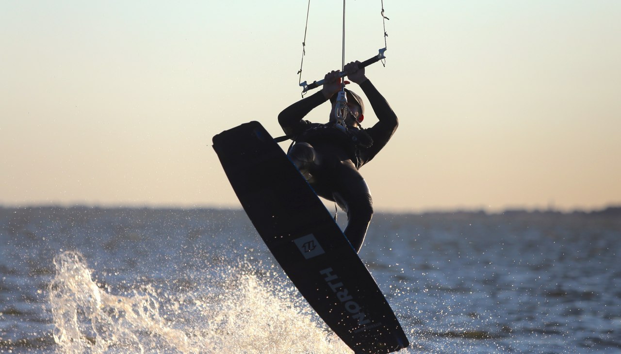 Kitesurfen_in_Born, © Kitesurf & Kanu Born Kitesurfen_in_Born, © Kitesurf & Kanu Born