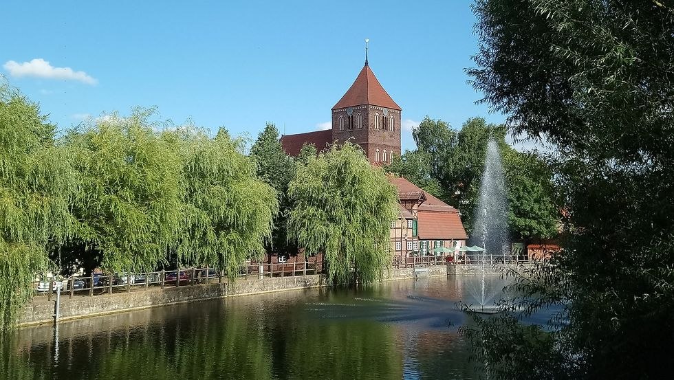 Mühlenteich mit Stadtmühle, © Jana Koch Mühlenteich mit Stadtmühle, © Jana Koch