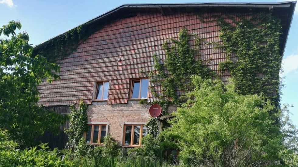 Die Scheune mit integriertem Wohnhaus, &copy; Uta Eickworth