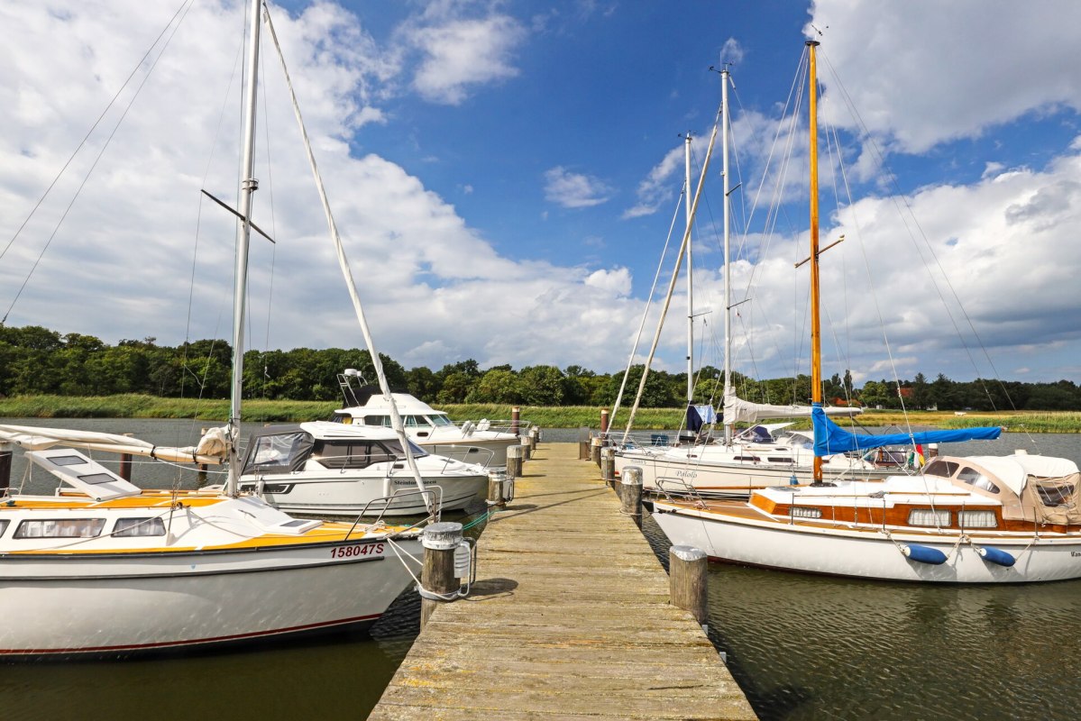 Haven in de kustplaats aan de Oostzee Prerow // &copy; MV-T/Gohlke