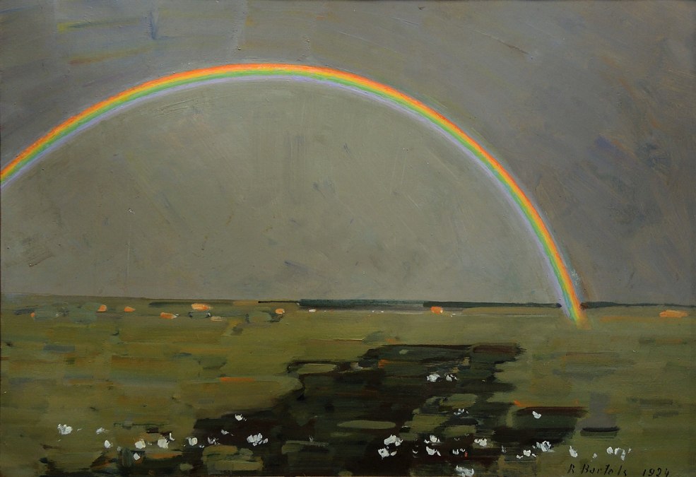 Landschaft mit Regenbogen, © Kunstmuseum Schwaan