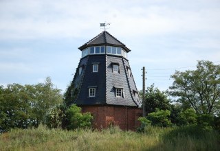 Heute hat die Polzer Windmühle keine Flügel mehr. // © Gabriele Skorupski Heute hat die Polzer Windmühle keine Flügel mehr. // © Gabriele Skorupski