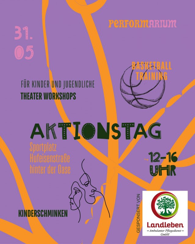 Flyer zum Aktionstag für Kinder und Jugendliche // © Performarium e.V. Flyer zum Aktionstag für Kinder und Jugendliche // © Performarium e.V.