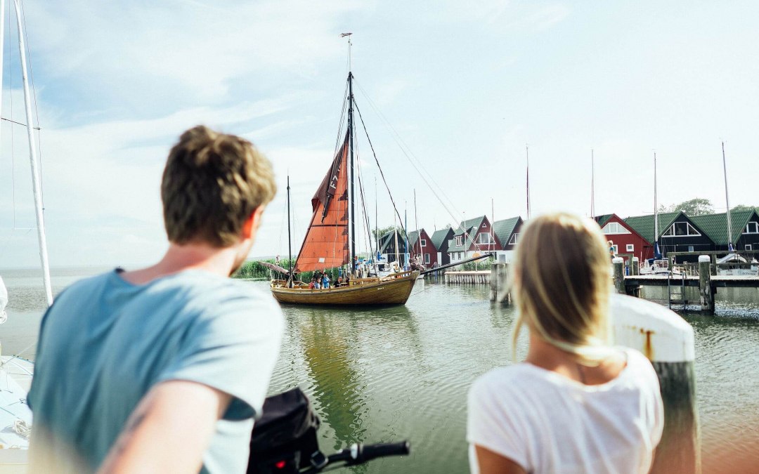 Zwischenstopp im Hafen vom Ostseebad Ahrenshoop // &copy; TMV/G&auml;nsicke